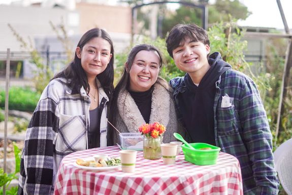 Visitors at Taste of the Garden